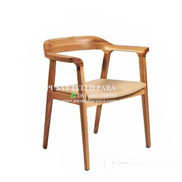 Kursi Cafe Swing Simpel Jati Modern