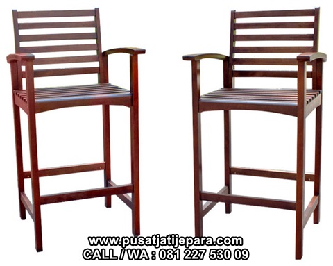 Bar Stools Set Kayu Jati