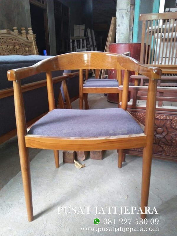 Kursi Cafe Jati Bistro Natural Murah