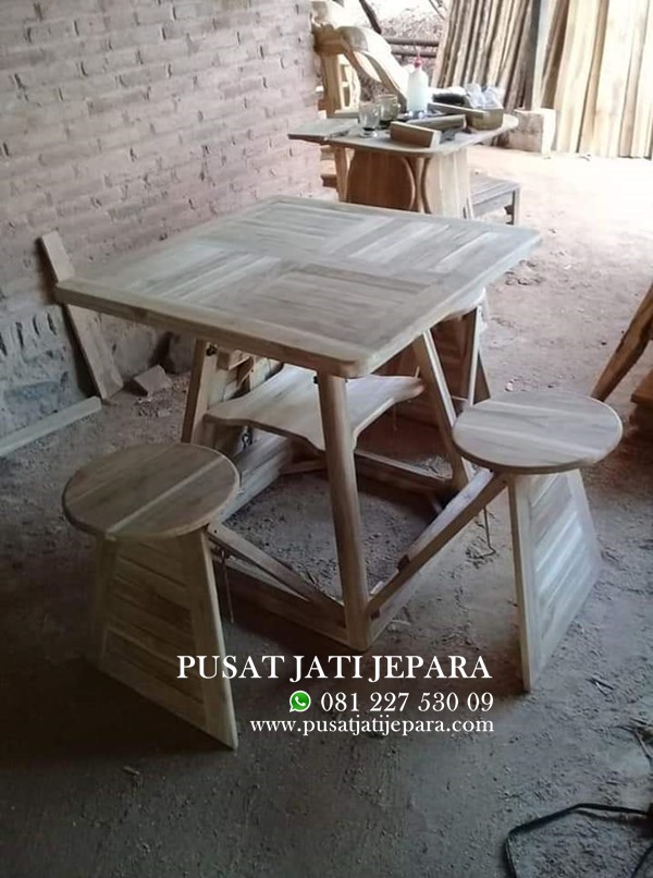 Kursi Meja Cafe Lipat Simpel Minimalis